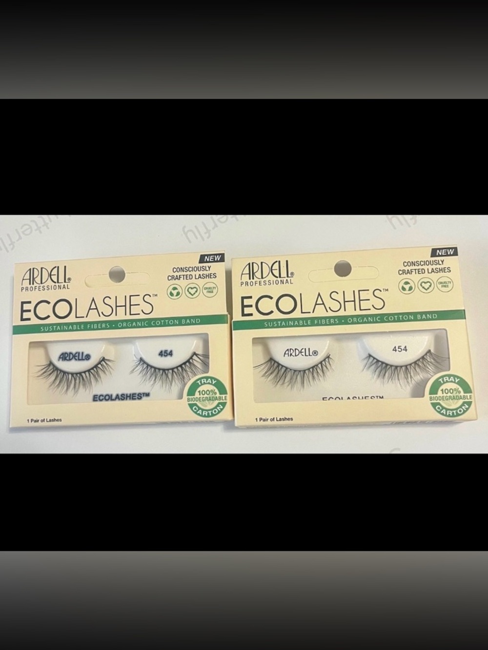 Ardell Ecolashes 454 Natural Black Sustainable False Lashes 2 pairs